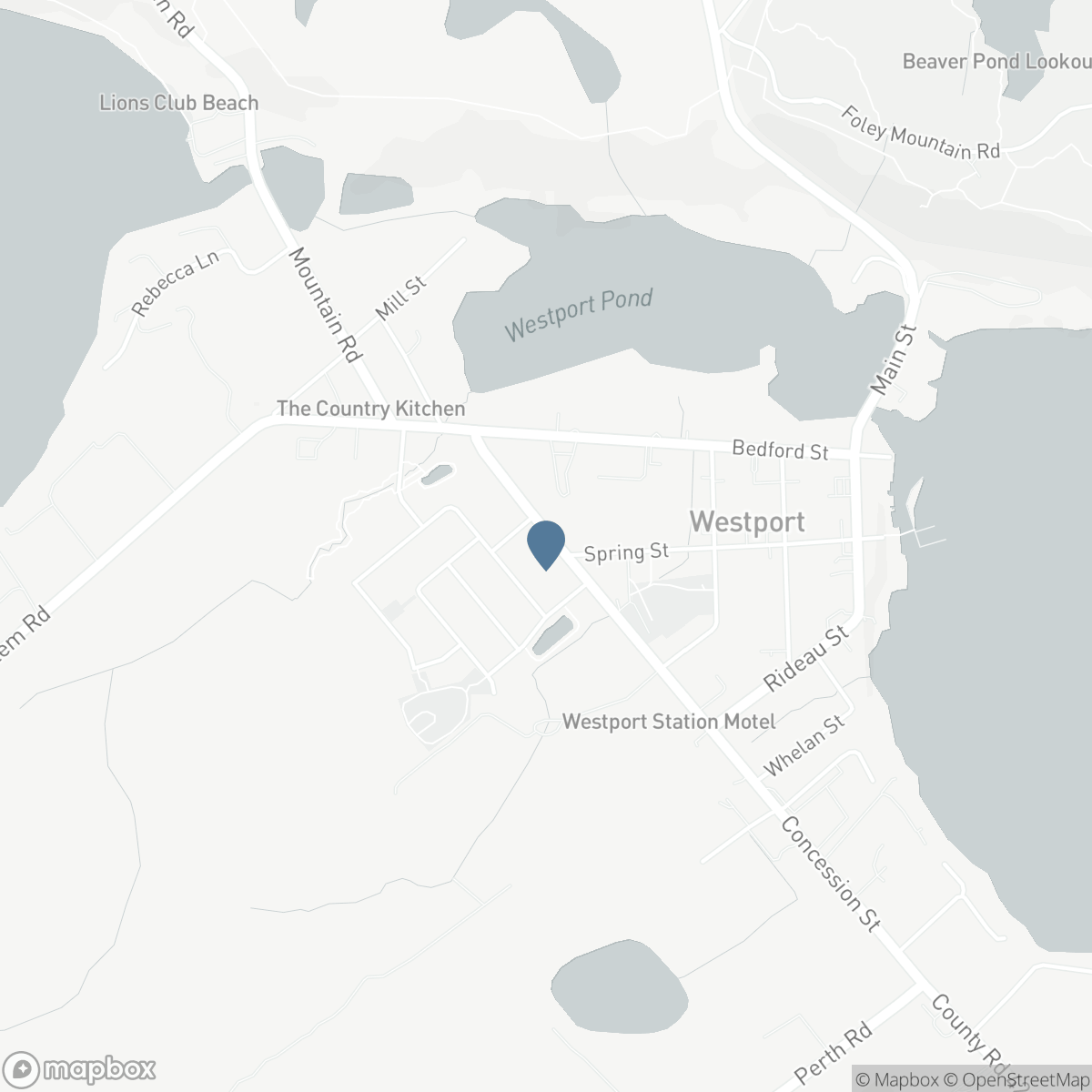 22 CONCESSION STREET W, Westport, Ontario K0G 1X0